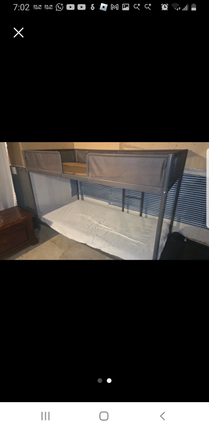 IKEA loft bunk bed twin - photo 3