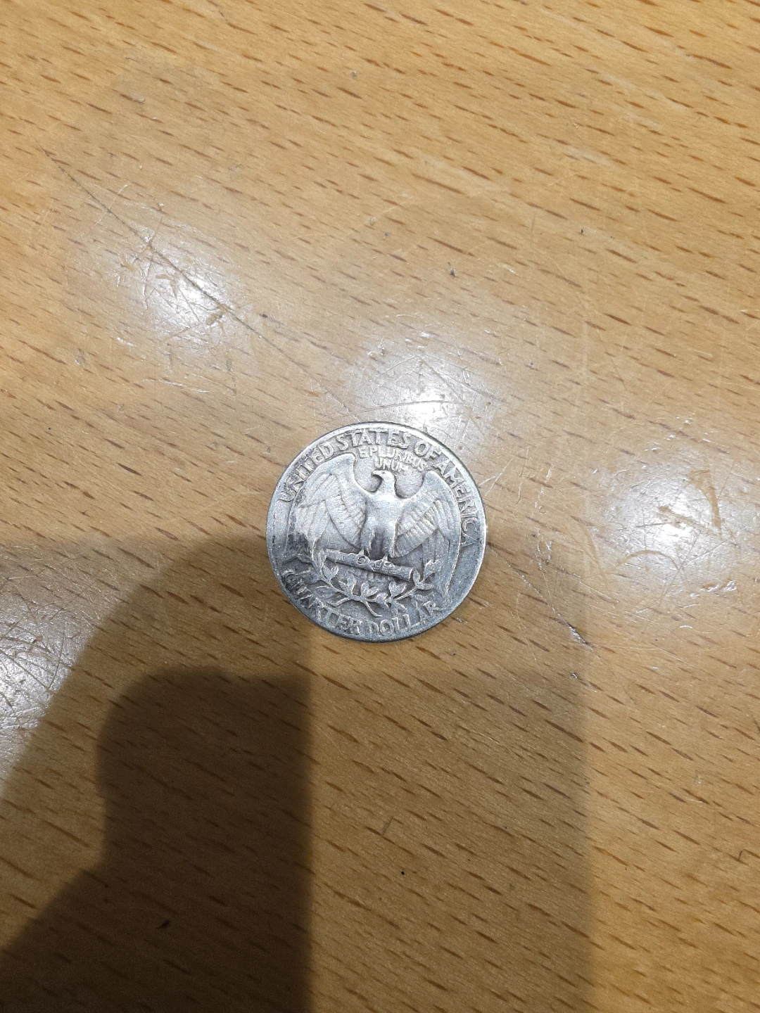 1951 US Quarter Dollar Coin - photo 2