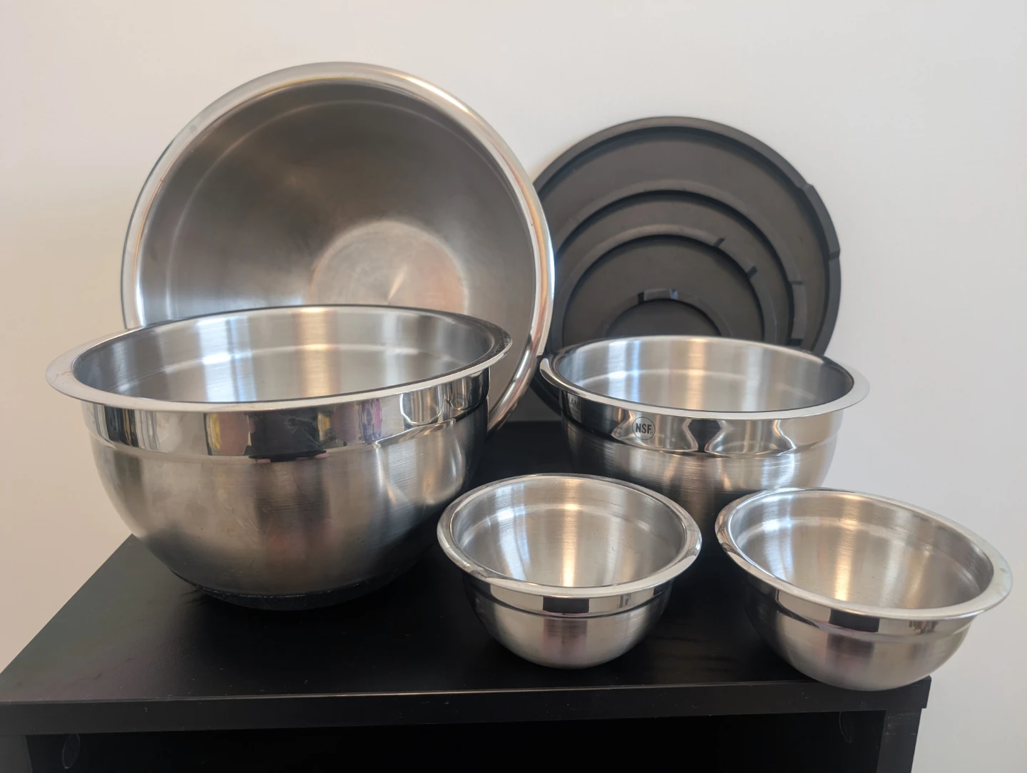 Stainless Steel Mixing Bowls Set of 5