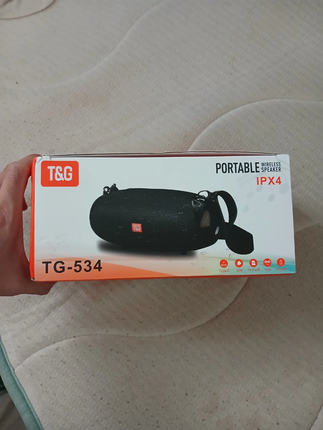 T&G TG-534 Portable Wireless Speaker IPX4