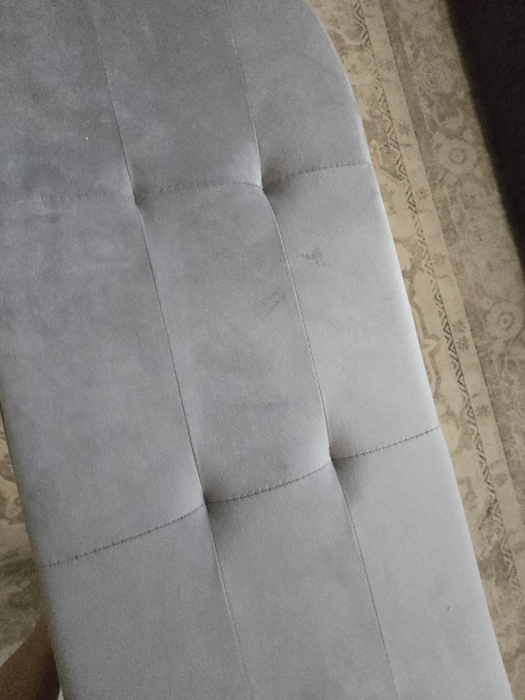 Storage Ottoman Bench Velvet - photo 4