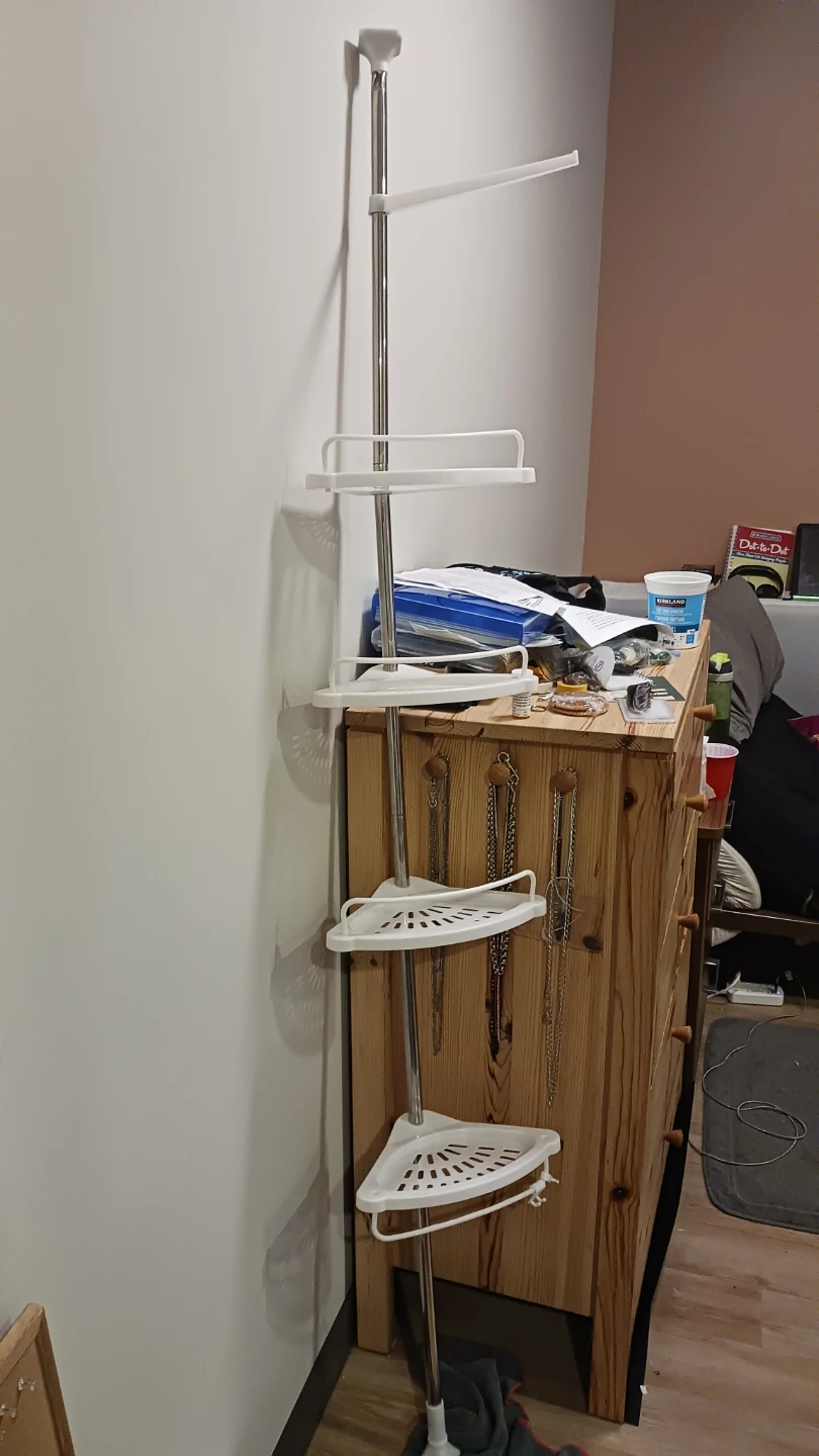Tension Corner Shower Shelf Unit