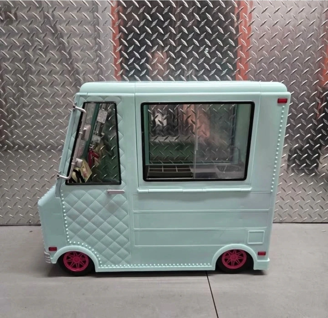 Our Generation Sweet Stop Doll Ice Cream Truck Light Blue - photo 2