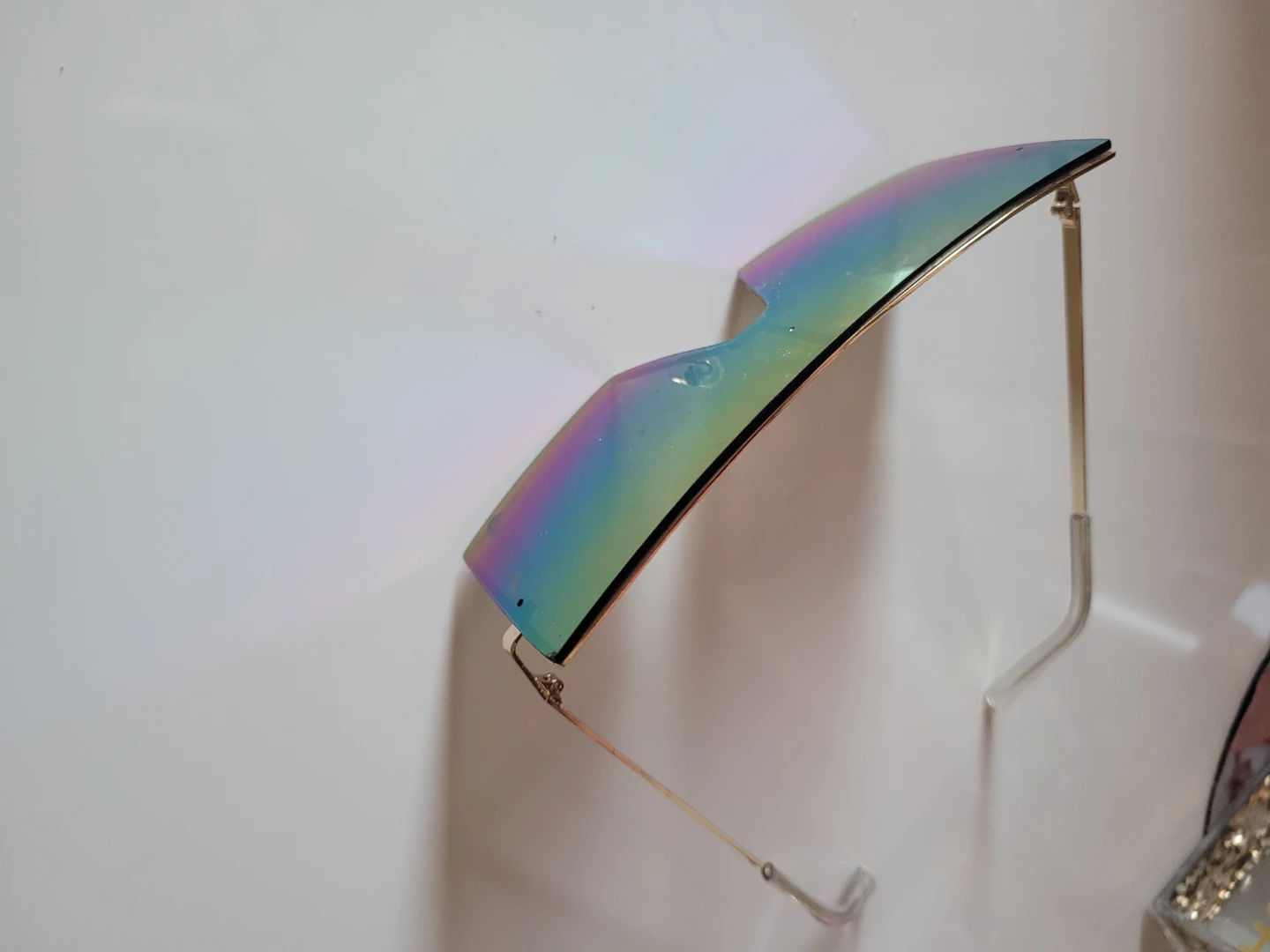 Oversized Mirrored Shield Sunglasses - photo 3