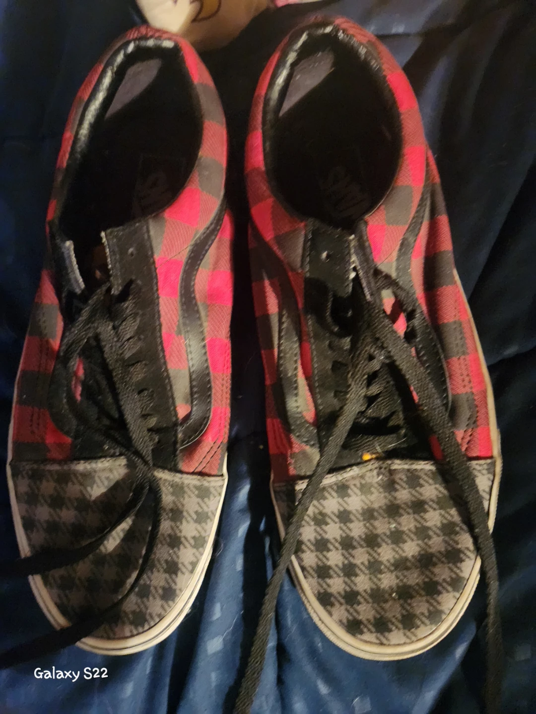 Vans Old Skool Plaid Sneakers