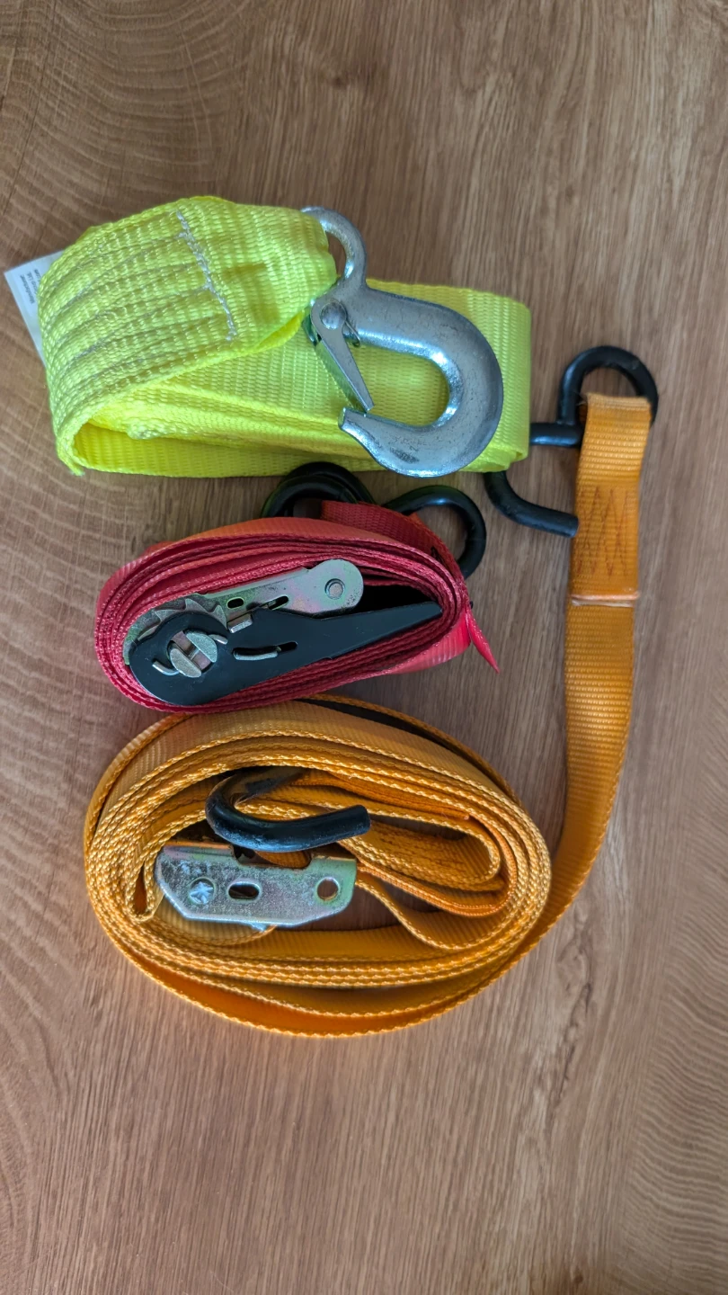 Tow/ratchet straps