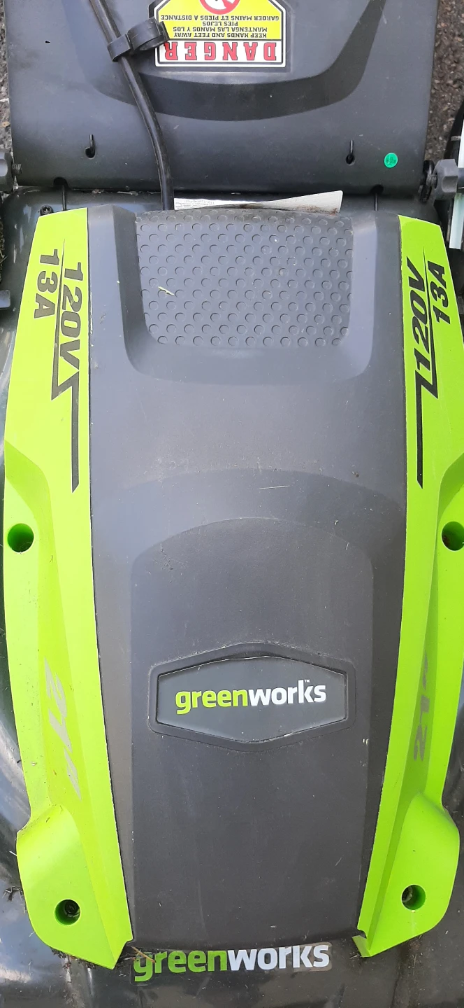 Greenworks 21"  Electric Lawn Mower NOT WORKING - photo 3