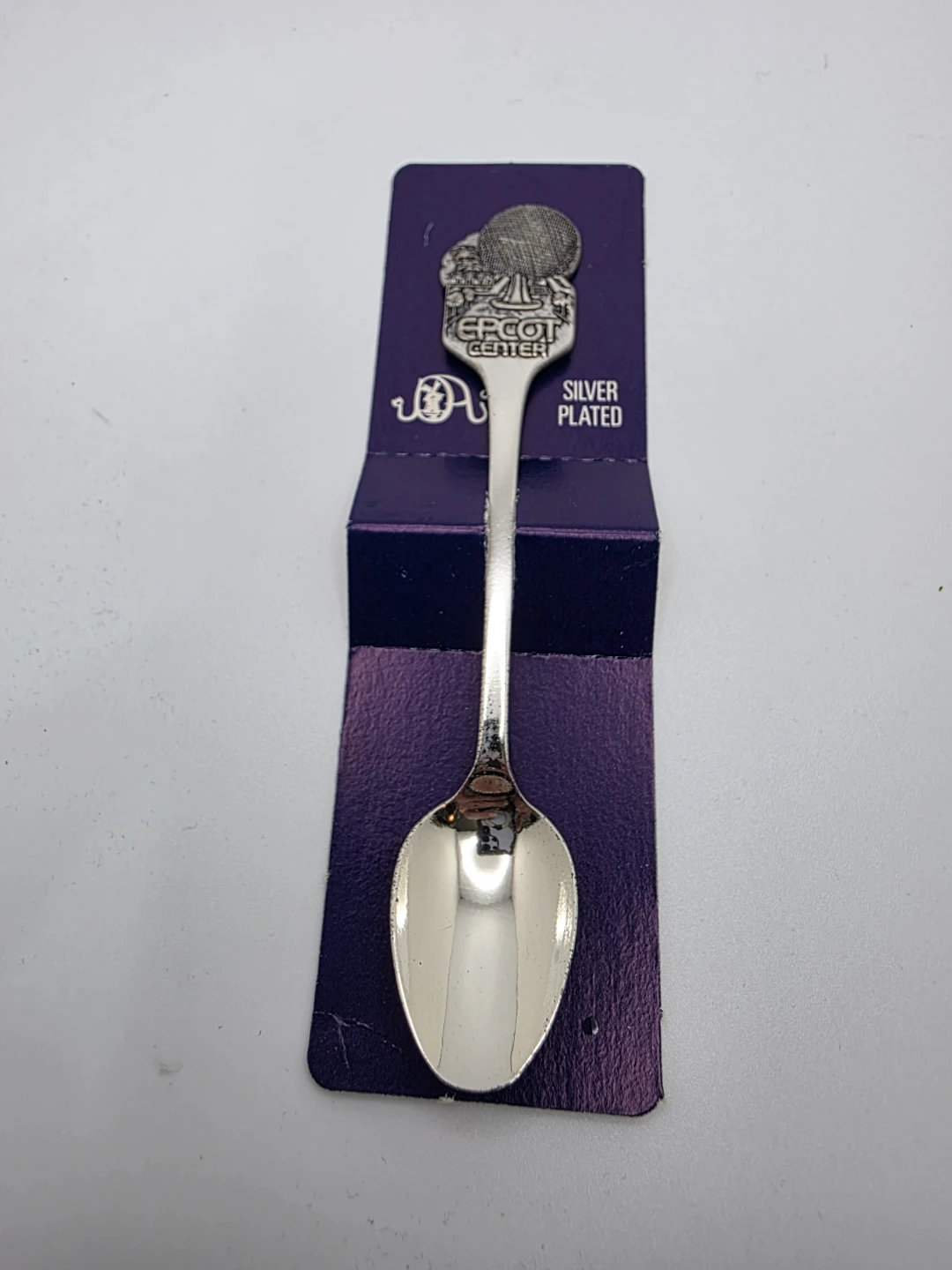 Epcot Center Silver Plated Souvenir Spoon