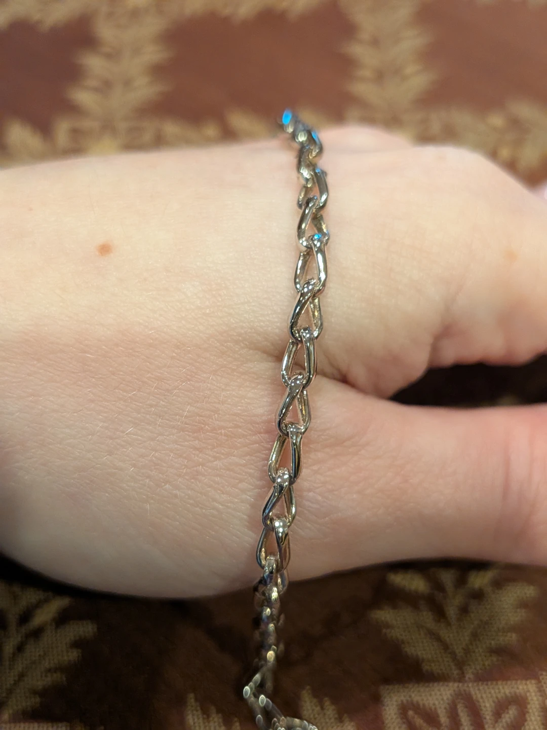 Silver Ankle Bracelet - photo 2