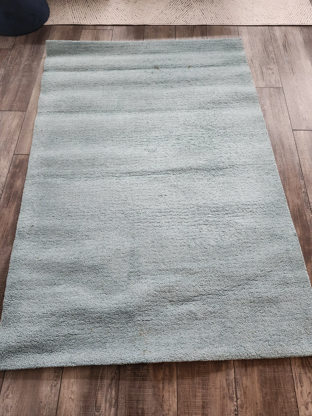 Light Blue Area Rug 5×8 - photo 2