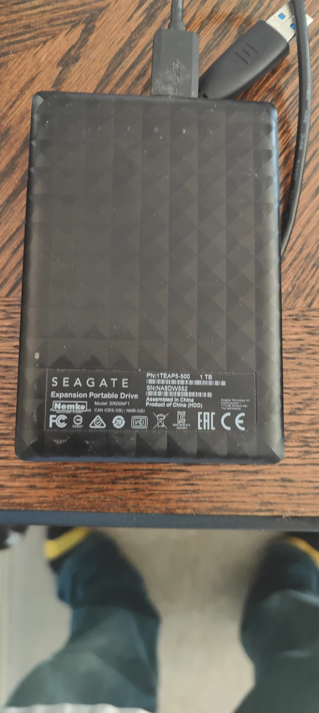 Seagate Expansion Portable 1TB External Hard Drive - photo 2