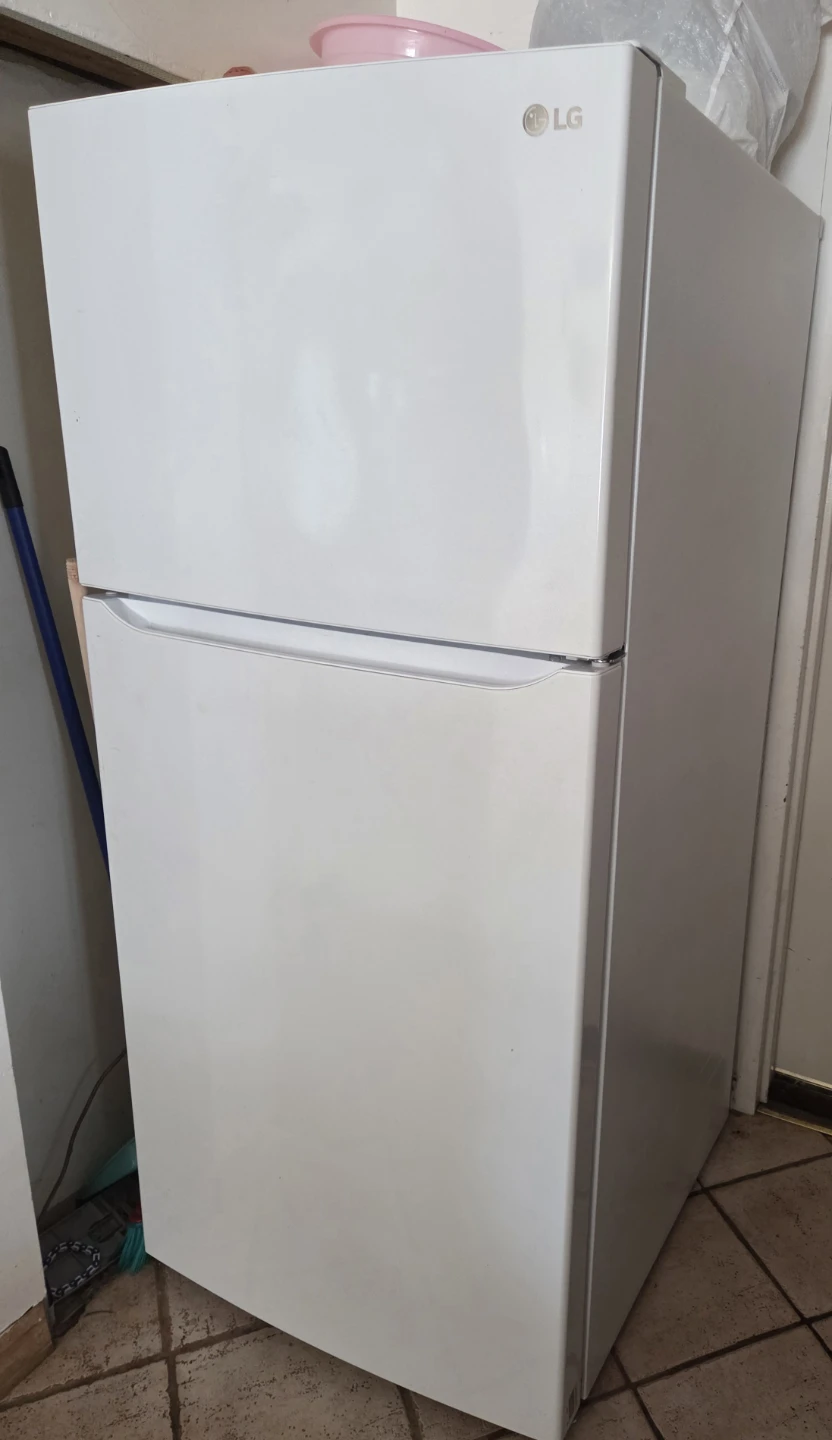 LG White Refrigerator