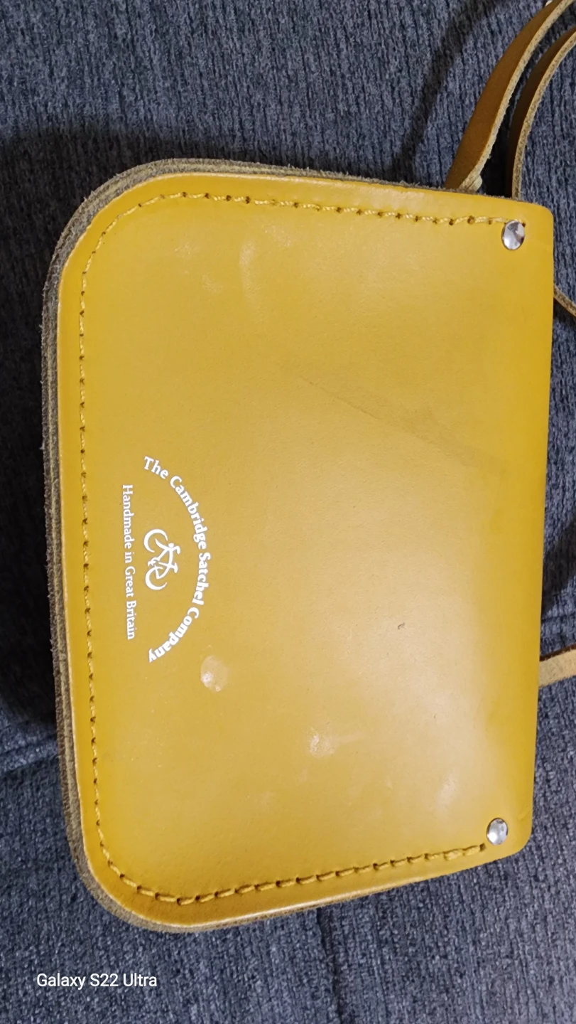 Cambridge Satchel Company Small Yellow Leather Satchel - photo 2