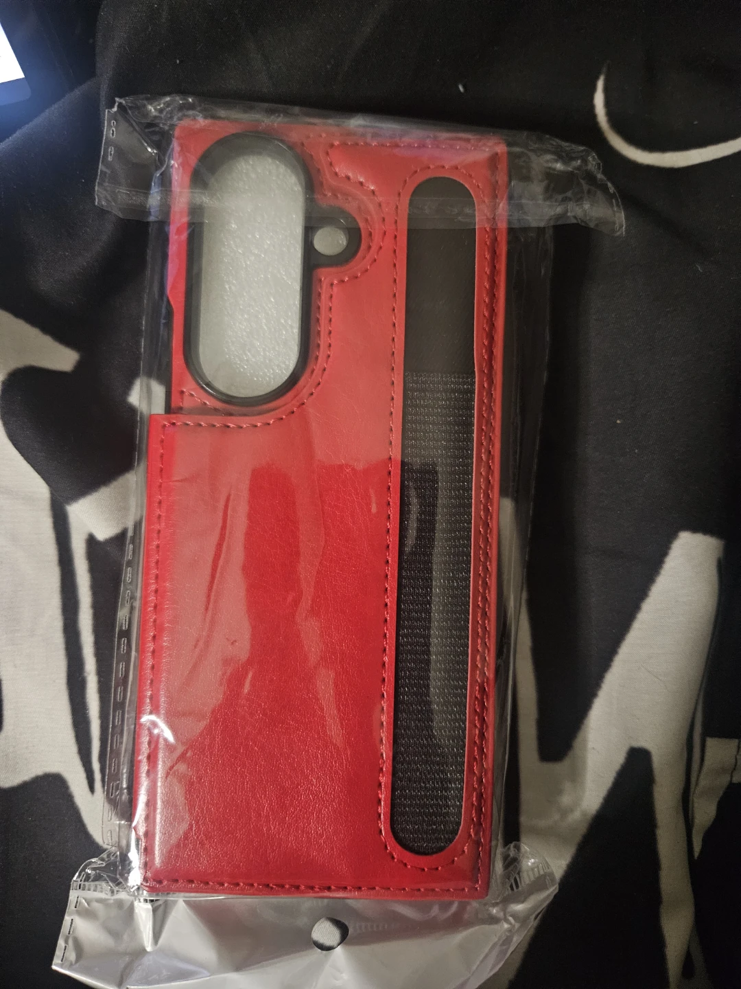 Red Wallet Case with S Pen Holder for Samsung Galaxy Z Fold 7 - photo 2