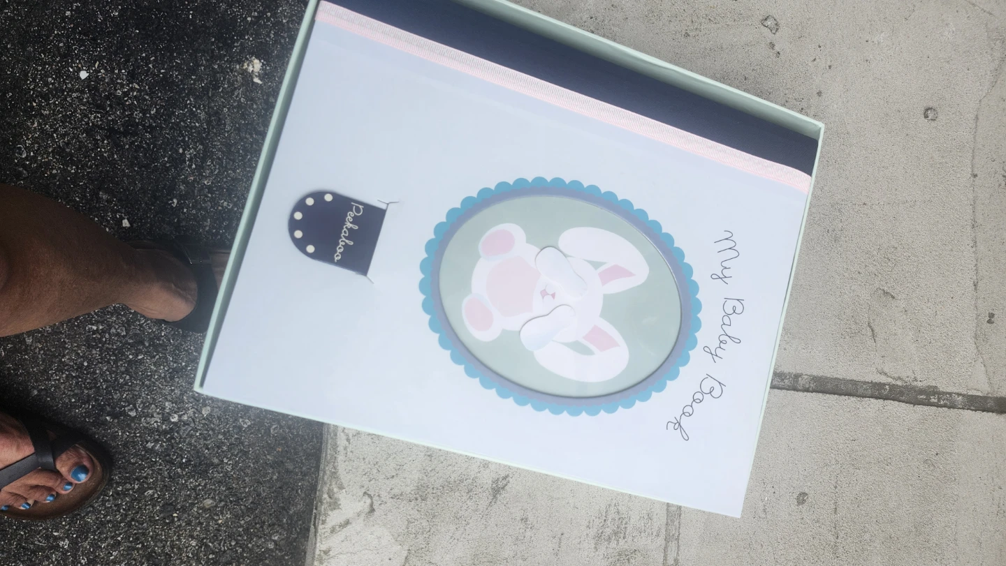 My Baby Book Memory Album with Peekaboo Feature