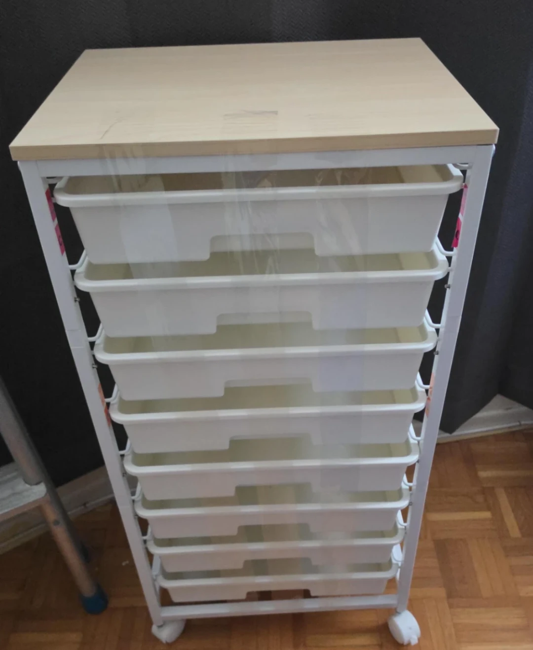 RESERVED 8- Drawer Rolling Storage Cart