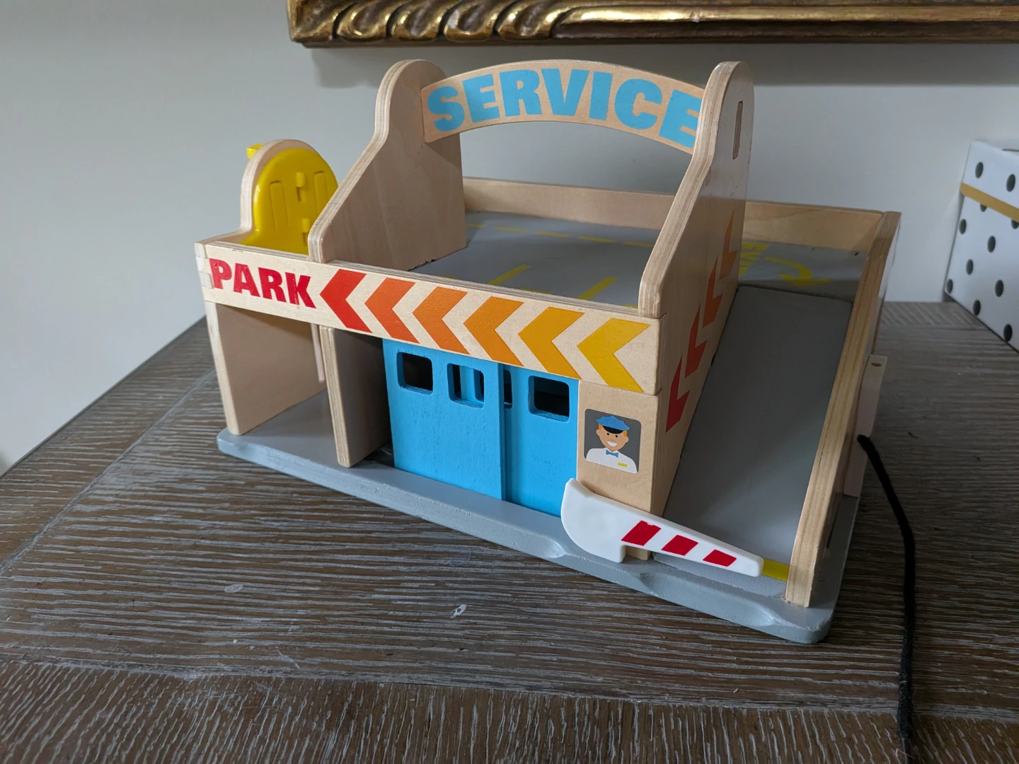 Wooden Car Wash and Service Station Playset - photo 2
