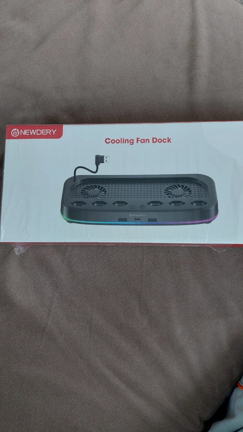 NEWDERY Cooling Fan Dock for Laptops