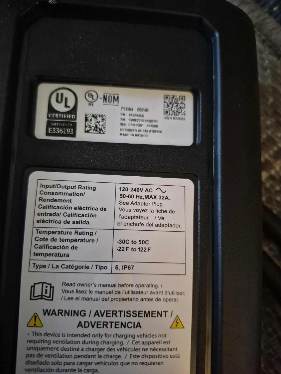Toyota EV Charger Cable - photo 2