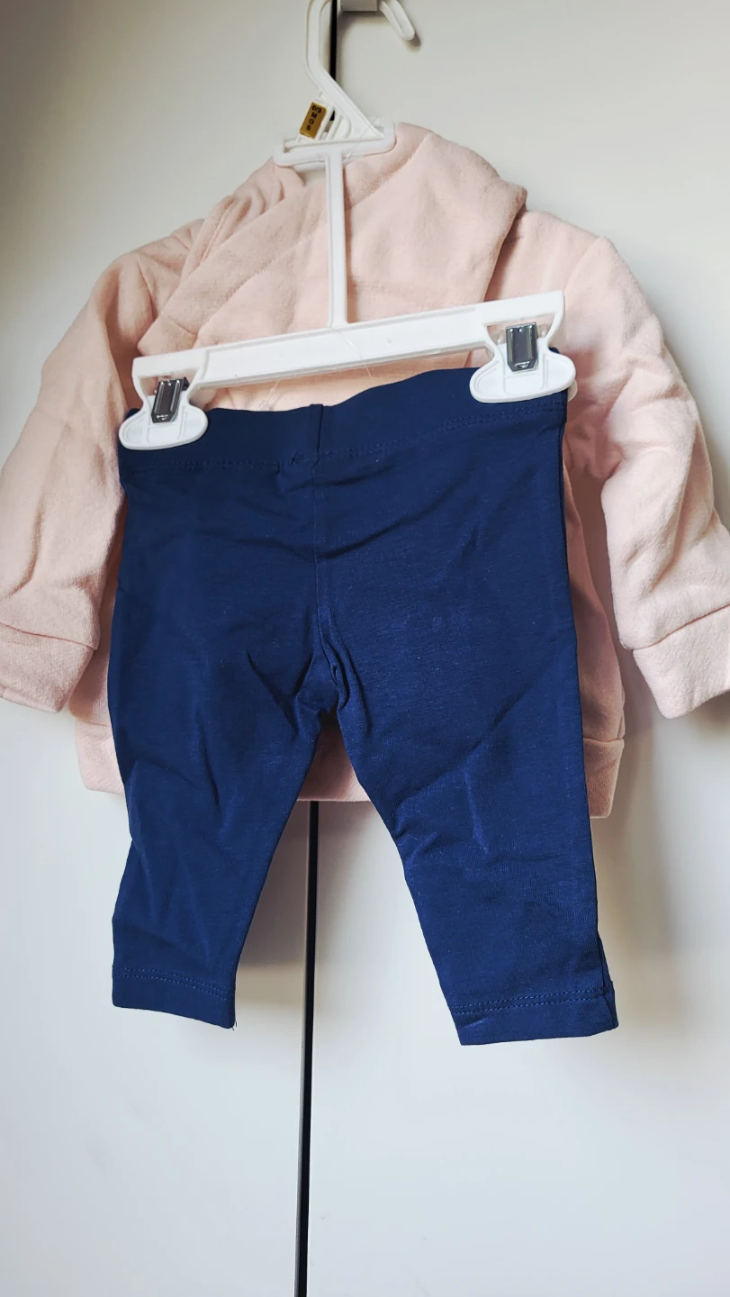 Puma Baby Girls 2 Piece Set Hoodie & Leggings - 0-3M - photo 3
