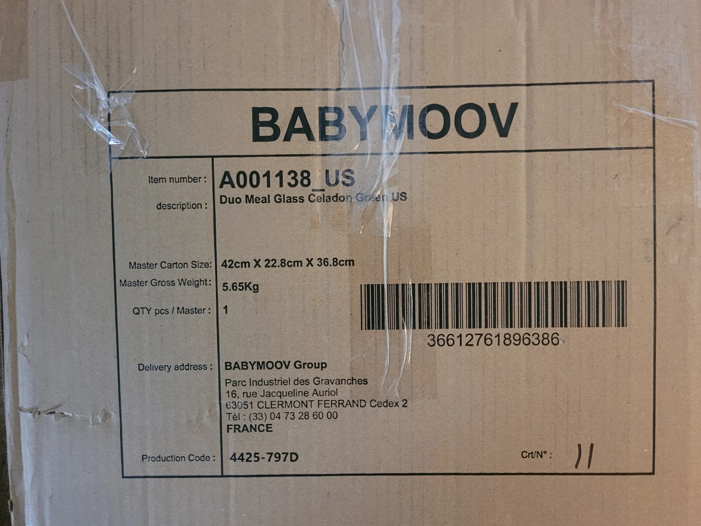 BABYMOOV Duo Meal Glass Baby Food Maker Steamer Blender - photo 4