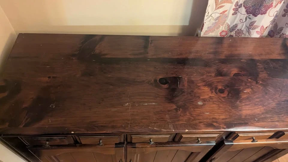 Wooden Sideboard Buffet Cabinet - photo 3