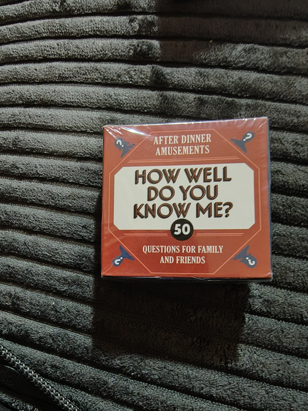 How Well Do You Know Me? Card Game