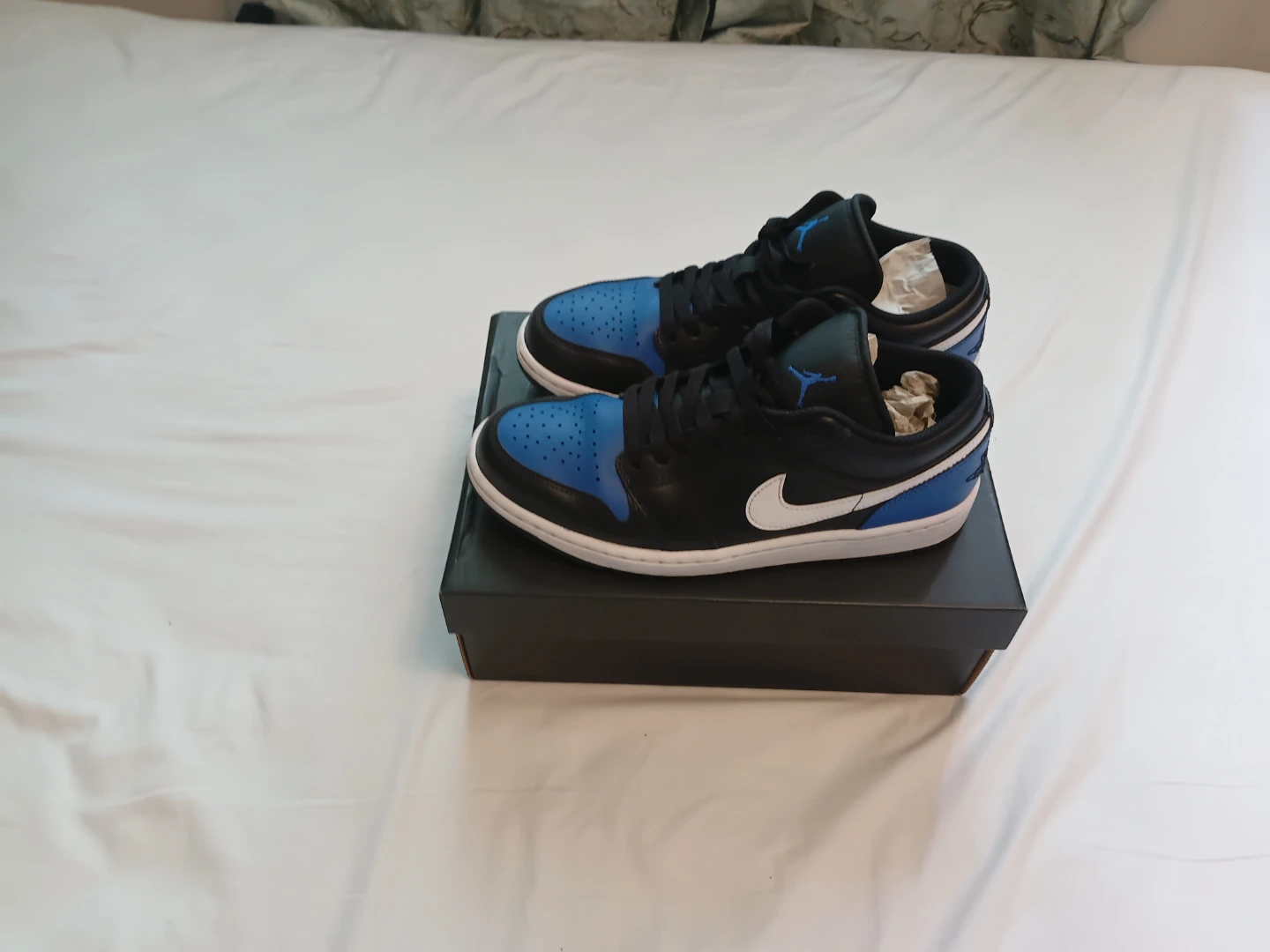 Air Jordan 1 Low SE 'Black Royal' Sneakers