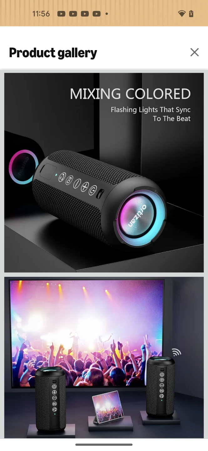 Ortizan Portable Bluetooth Speaker - photo 2
