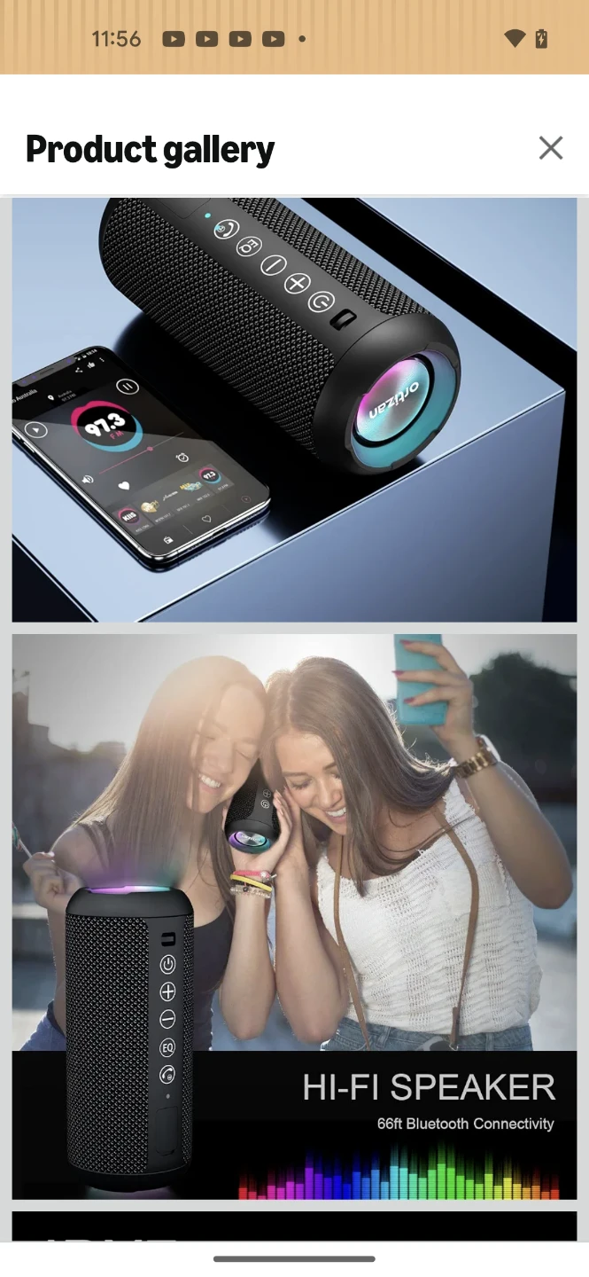 Ortizan Portable Bluetooth Speaker - photo 4