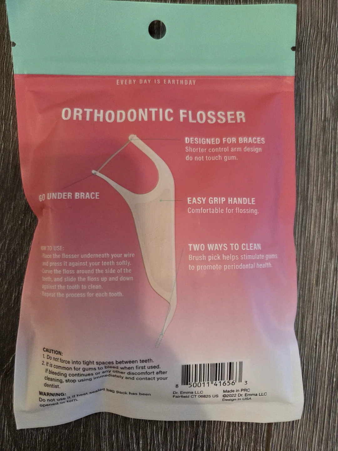 Dr. Emma Orthodontic Flossers - Mint - 60 Count - photo 3