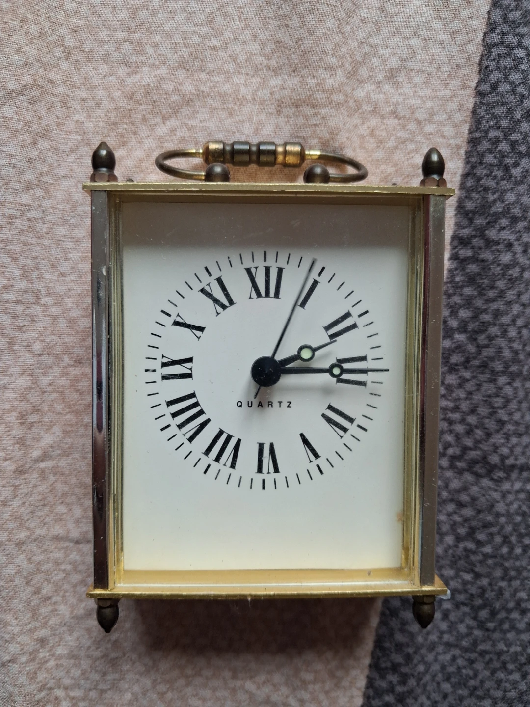 Vintage Quartz Table Clock