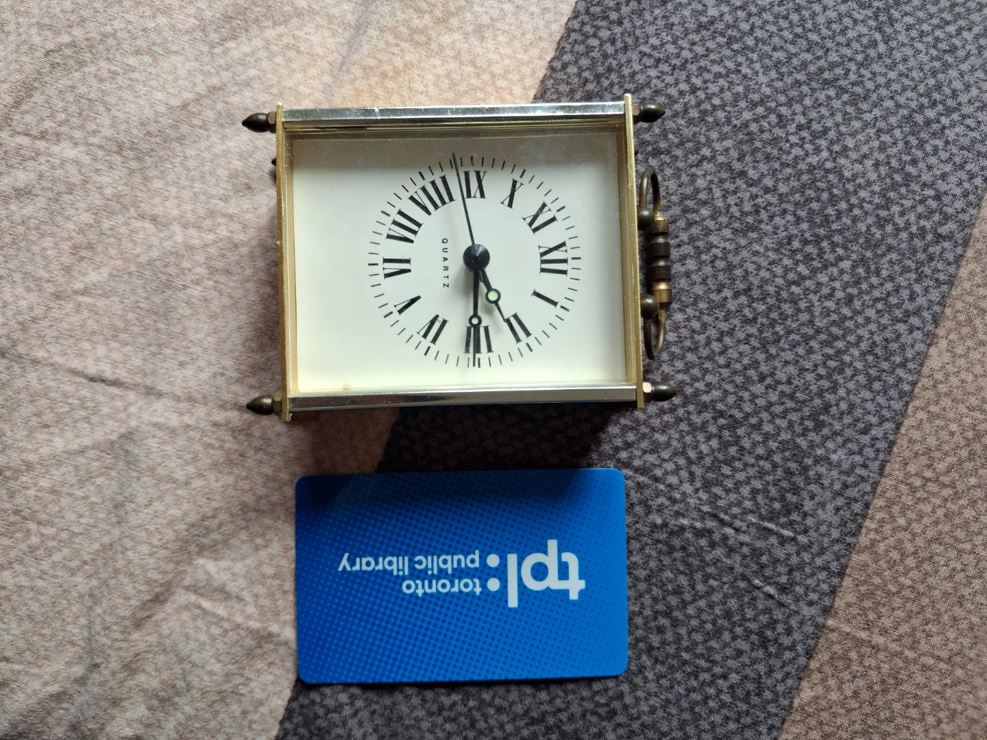 Vintage Quartz Table Clock - photo 3