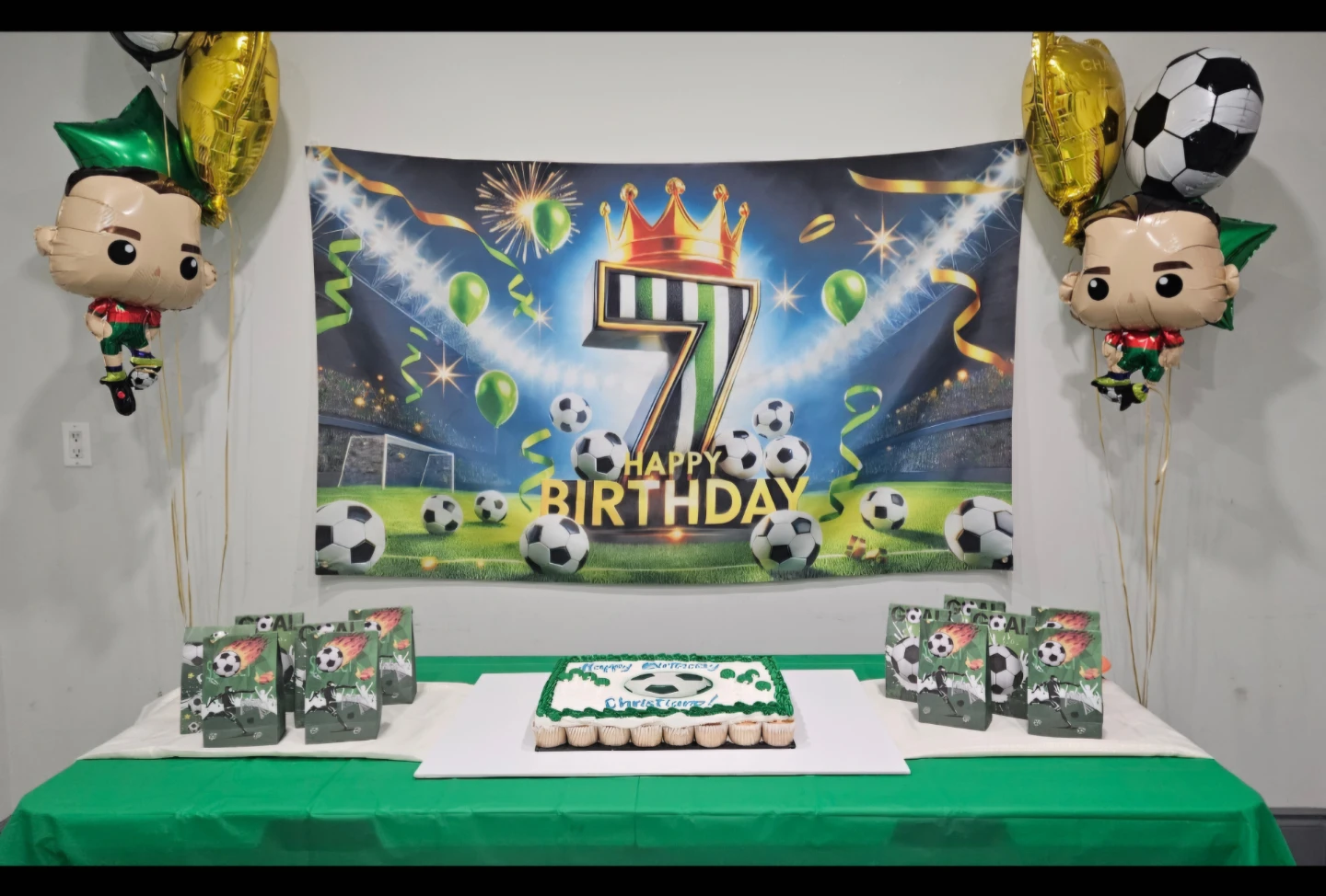 7th Birthday Backdrop