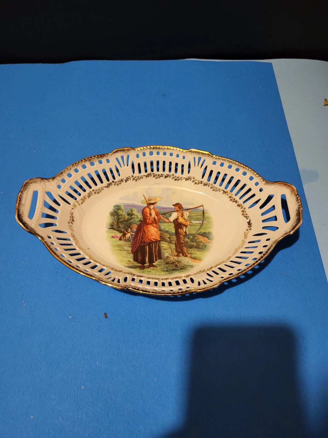 Vintage German Porcelain Dish