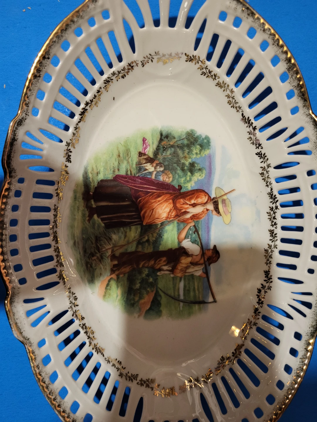 Vintage German Porcelain Dish - photo 2