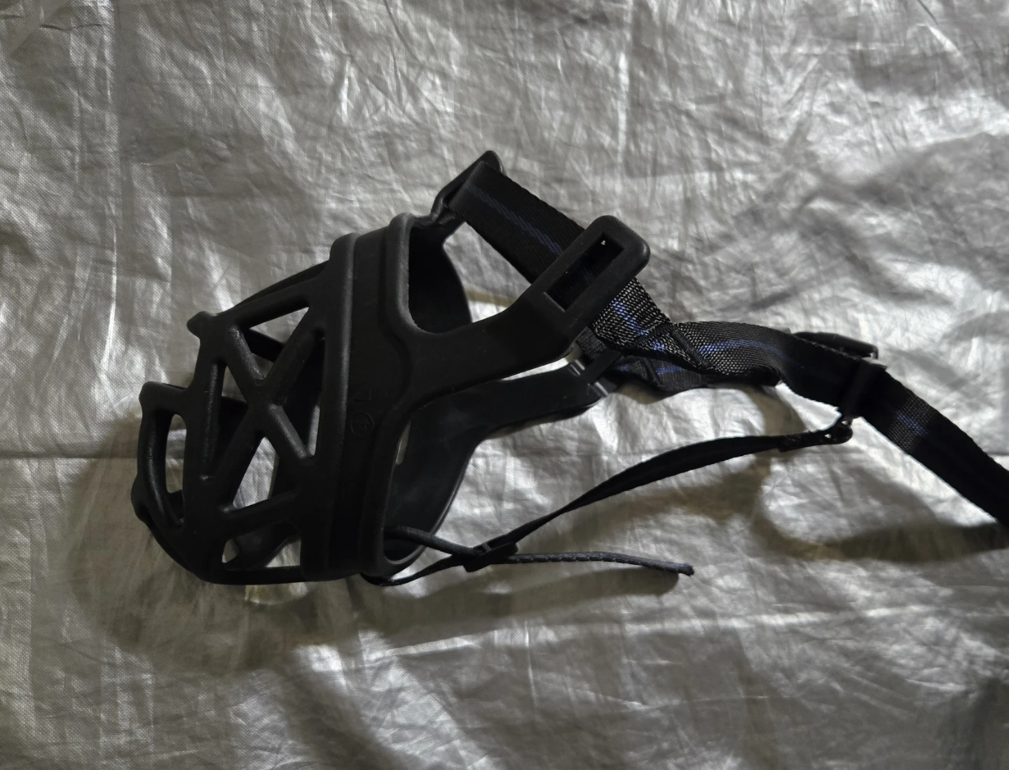 Black Dog Muzzle with Reflective Straps - Size 4 - photo 5