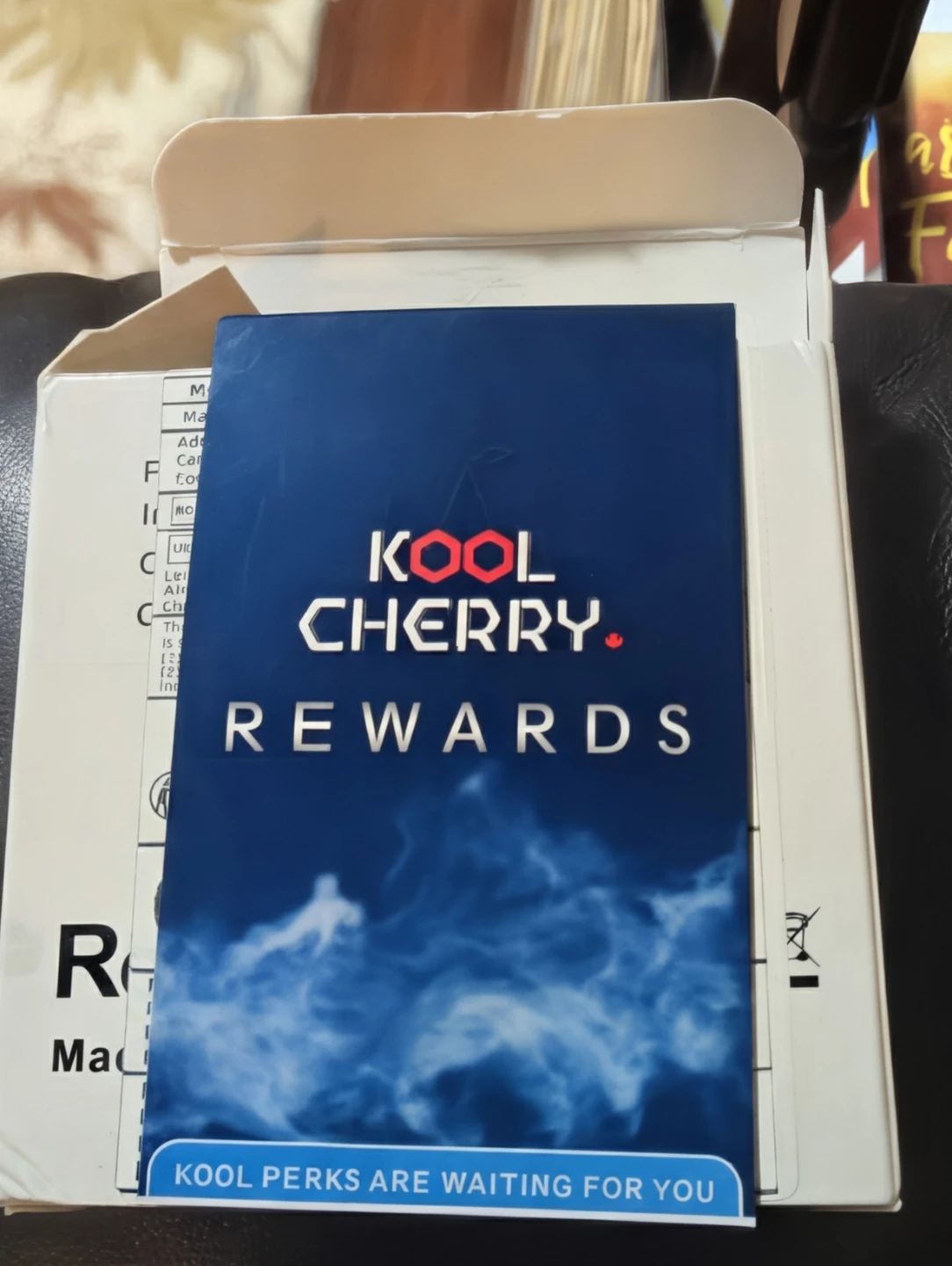 Kool Cherry Rewards  Membership Card
