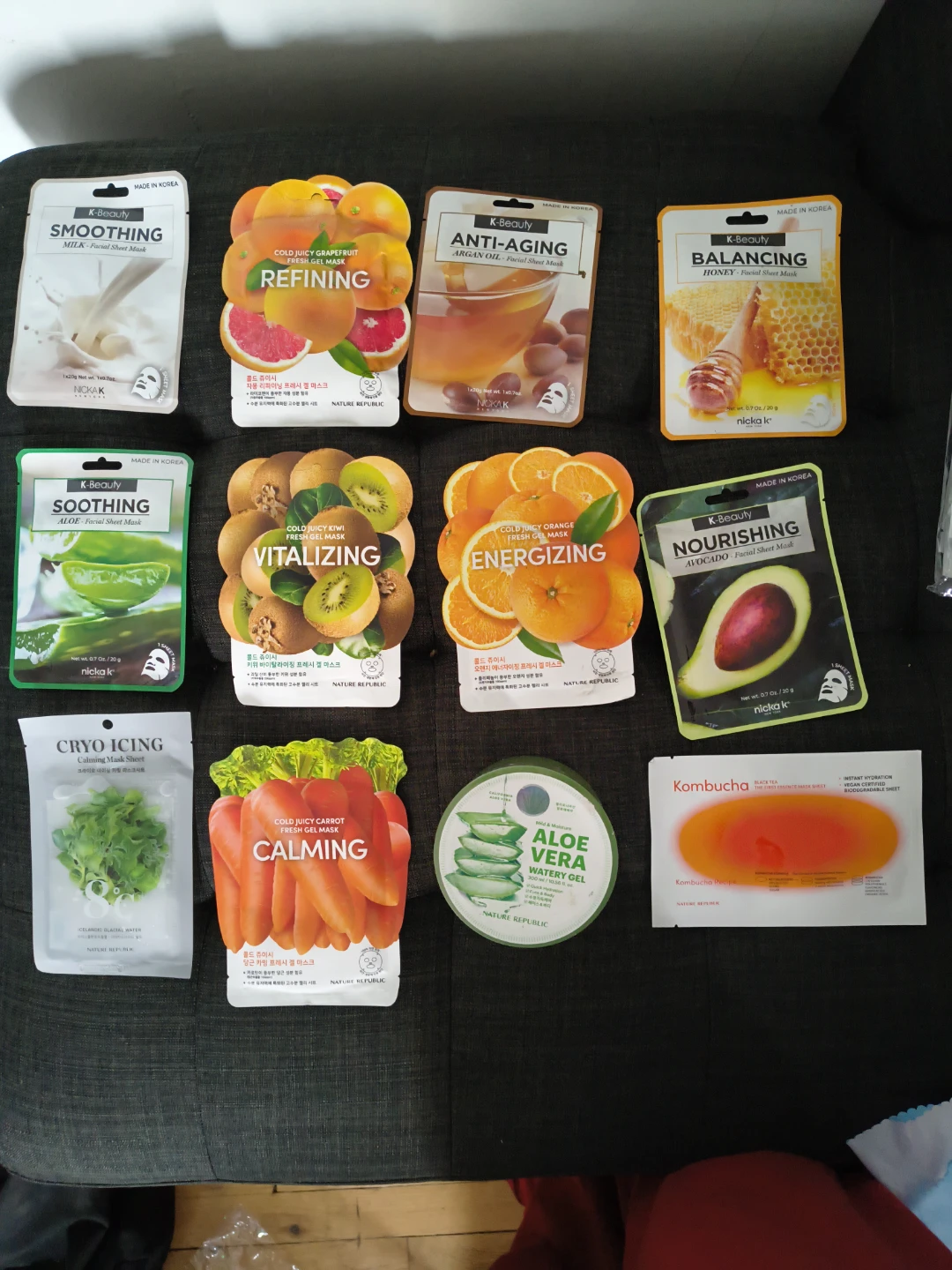 Nature Republic K-Beauty Facial Sheet Masks