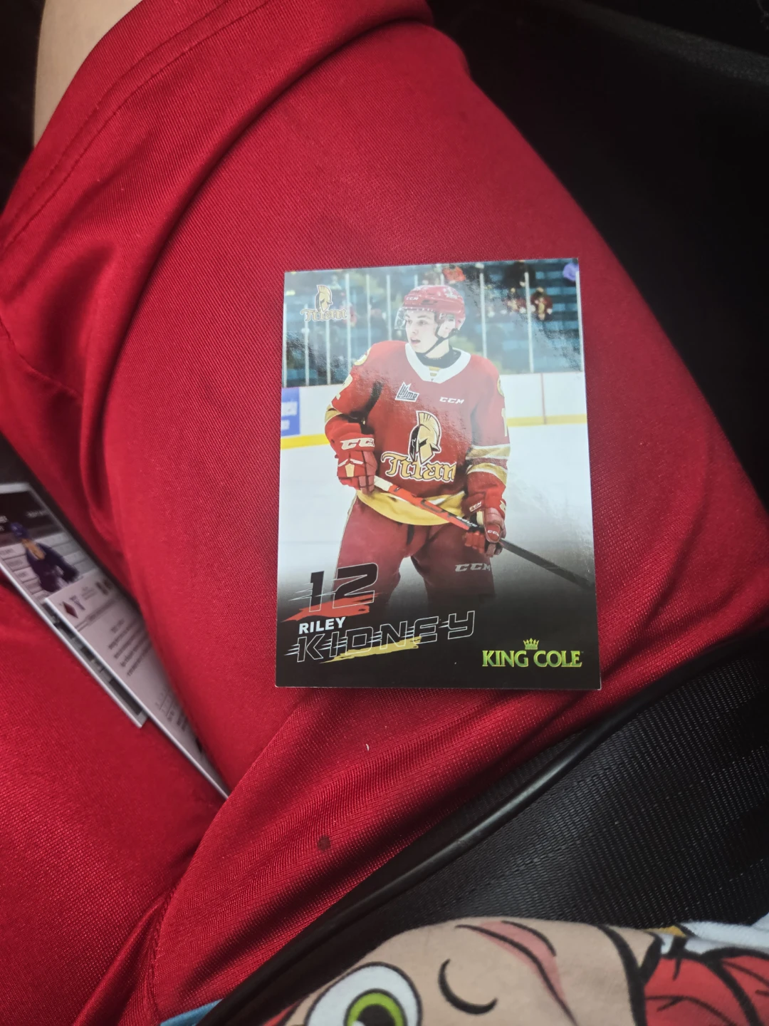 Riley Kidney Hockey Card