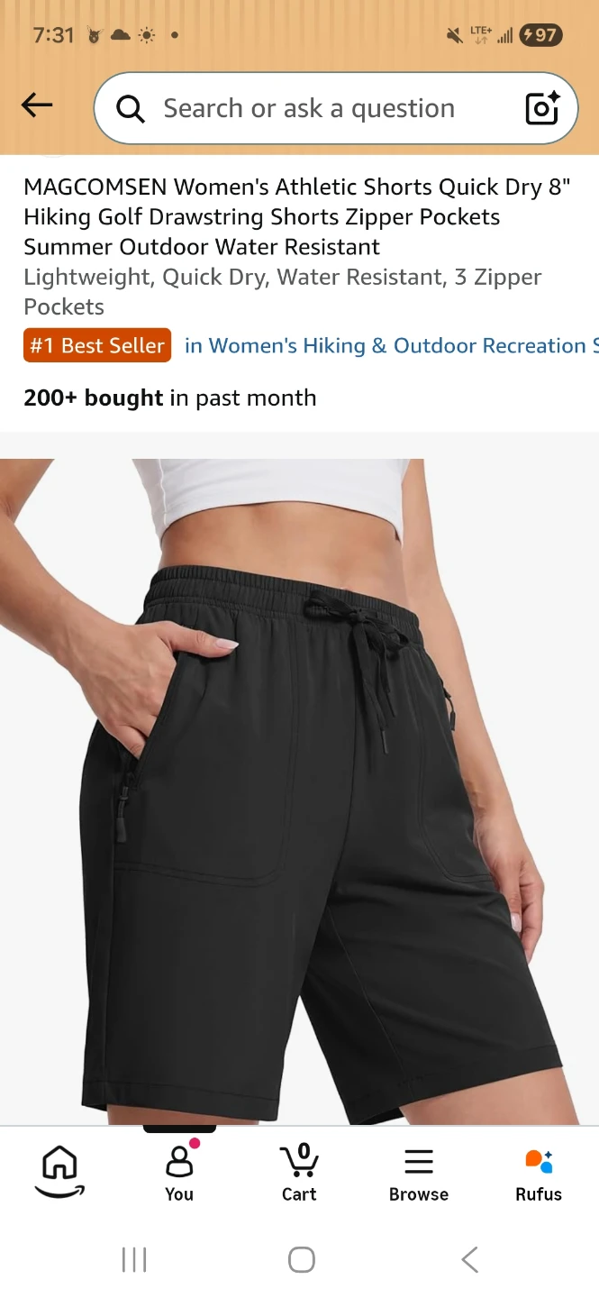 MAGCOMSEN Women's Athletic Shorts - photo 2