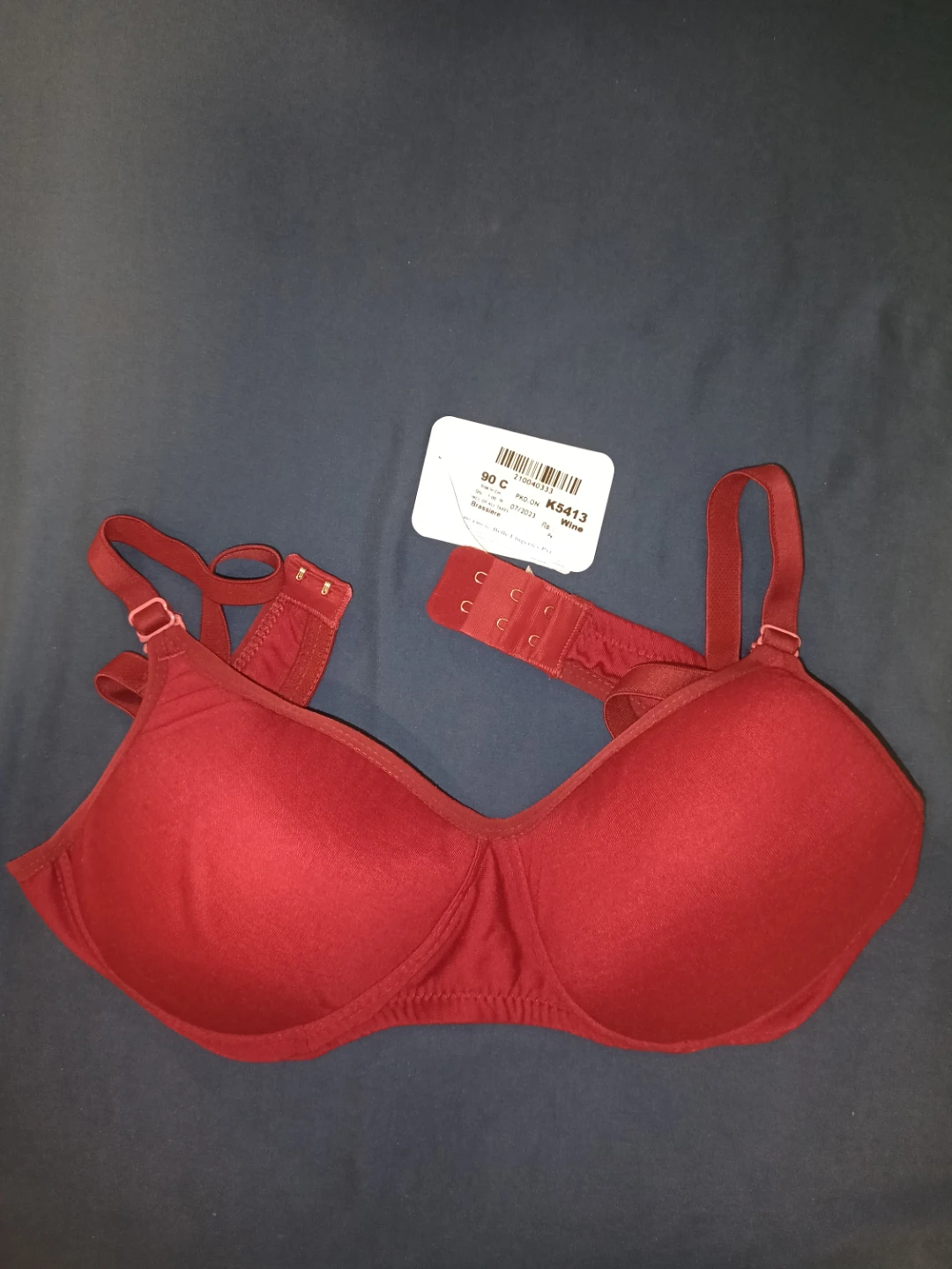 Wine Red HSIA bra