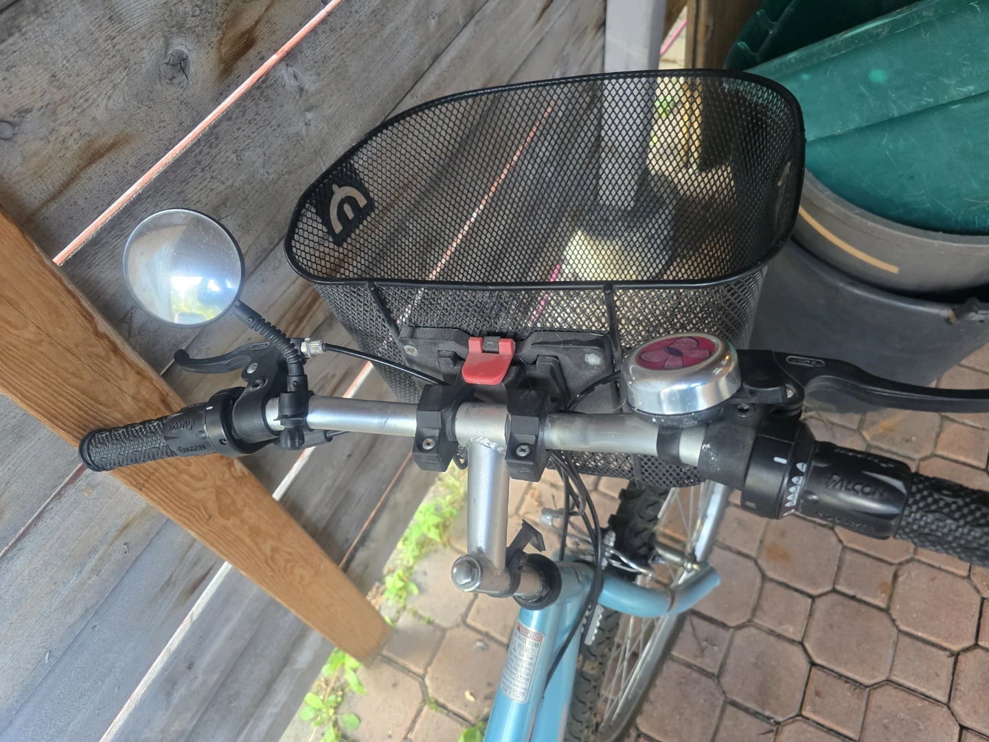 Blue Trail Blaster 10-Speed Bicycle with Basket - photo 3