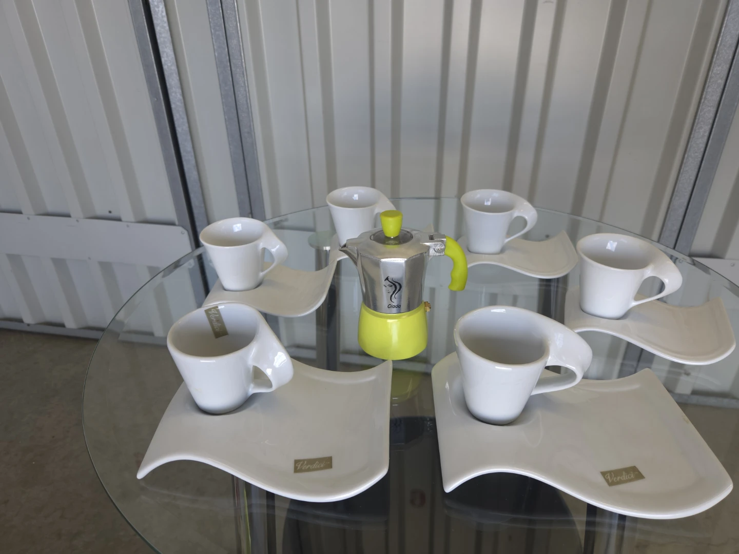 Mini Pot with 6 Cups and Saucers - photo 4