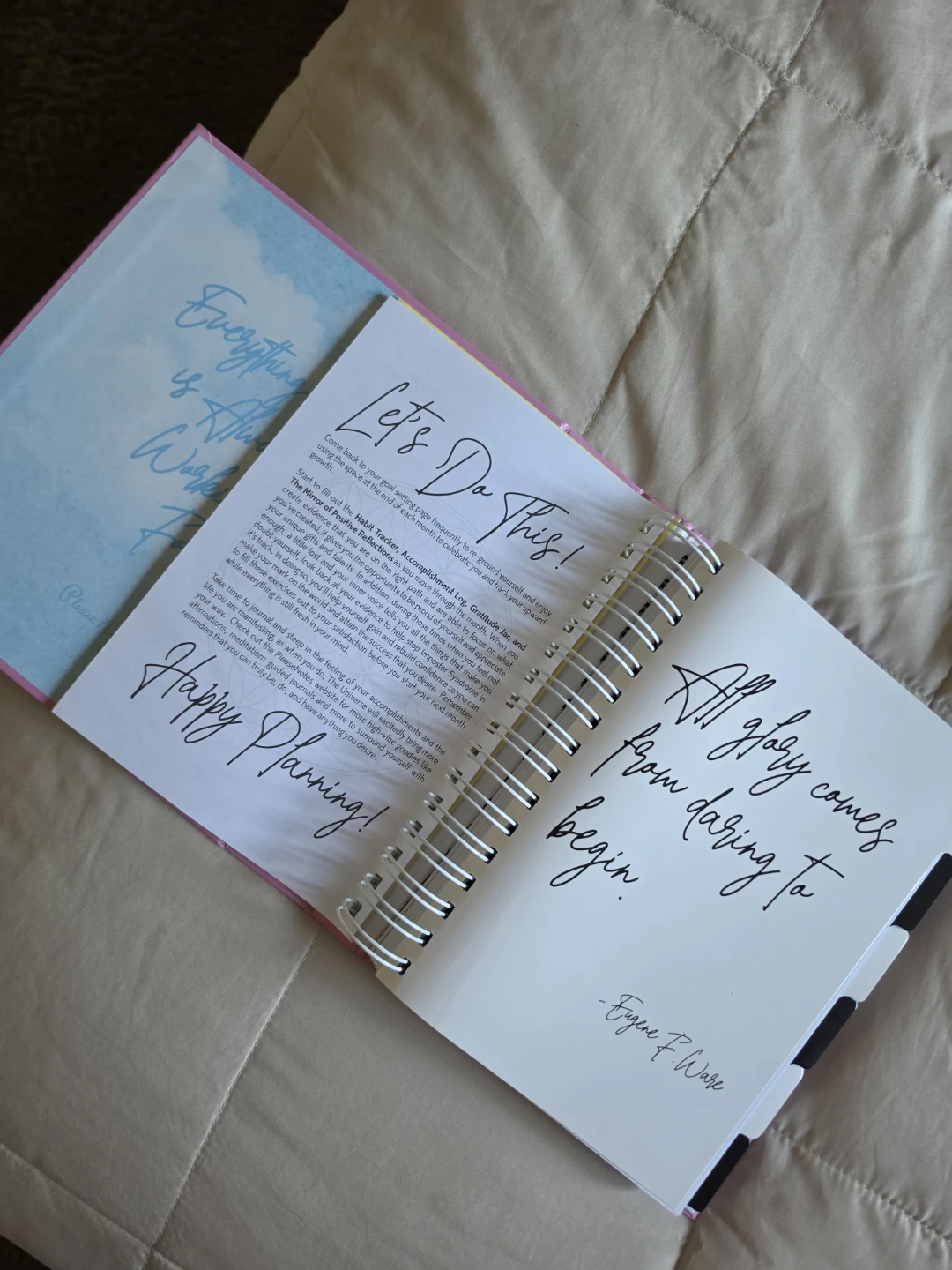 Plan Attract Manifest Undated Planner - photo 3