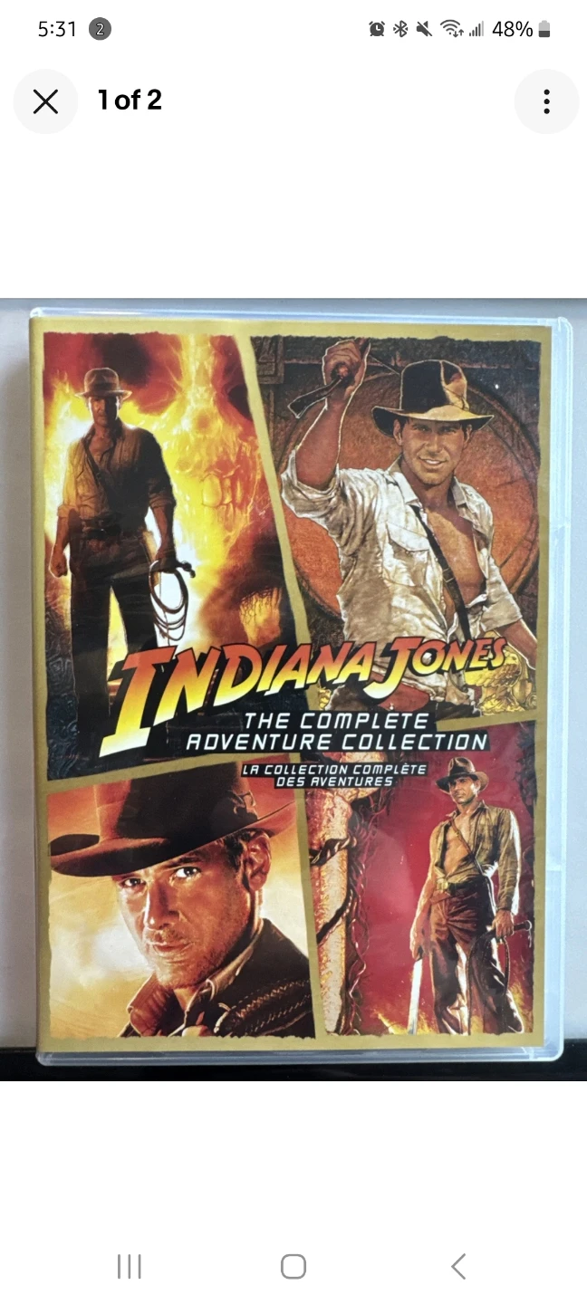 Indiana Jones: The Complete Adventure Collection DVD Set