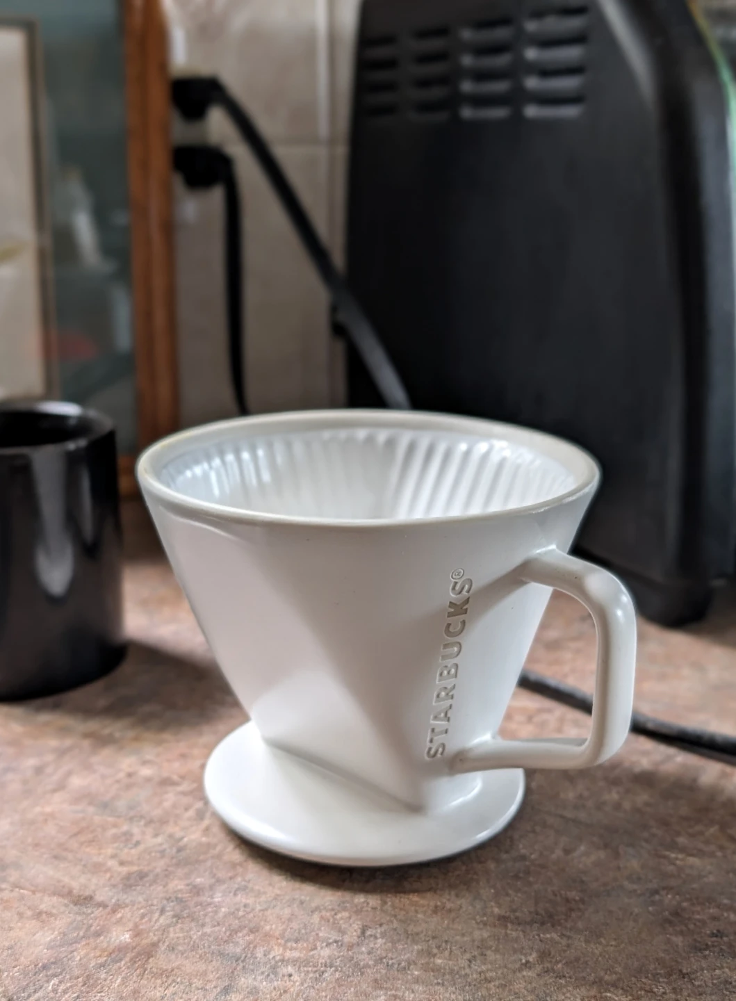 Starbucks Ceramic Pour Over Coffee Dripper