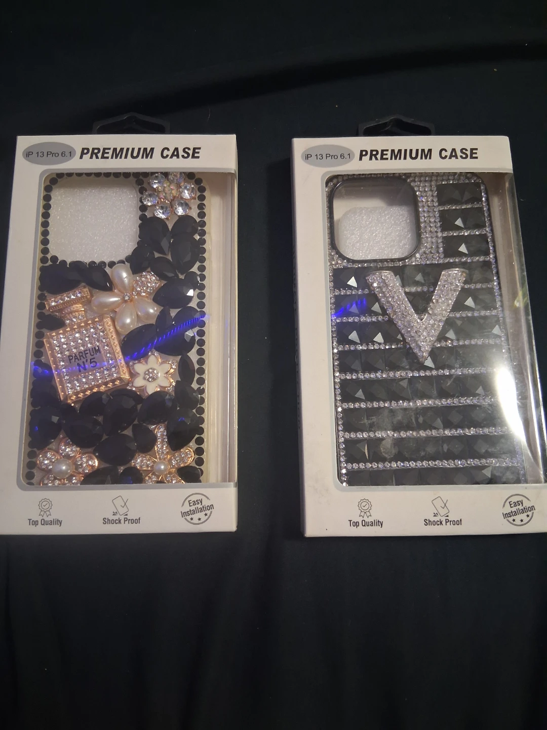 iPhone 13 Pro 6.1 Premium Bling Phone Cases