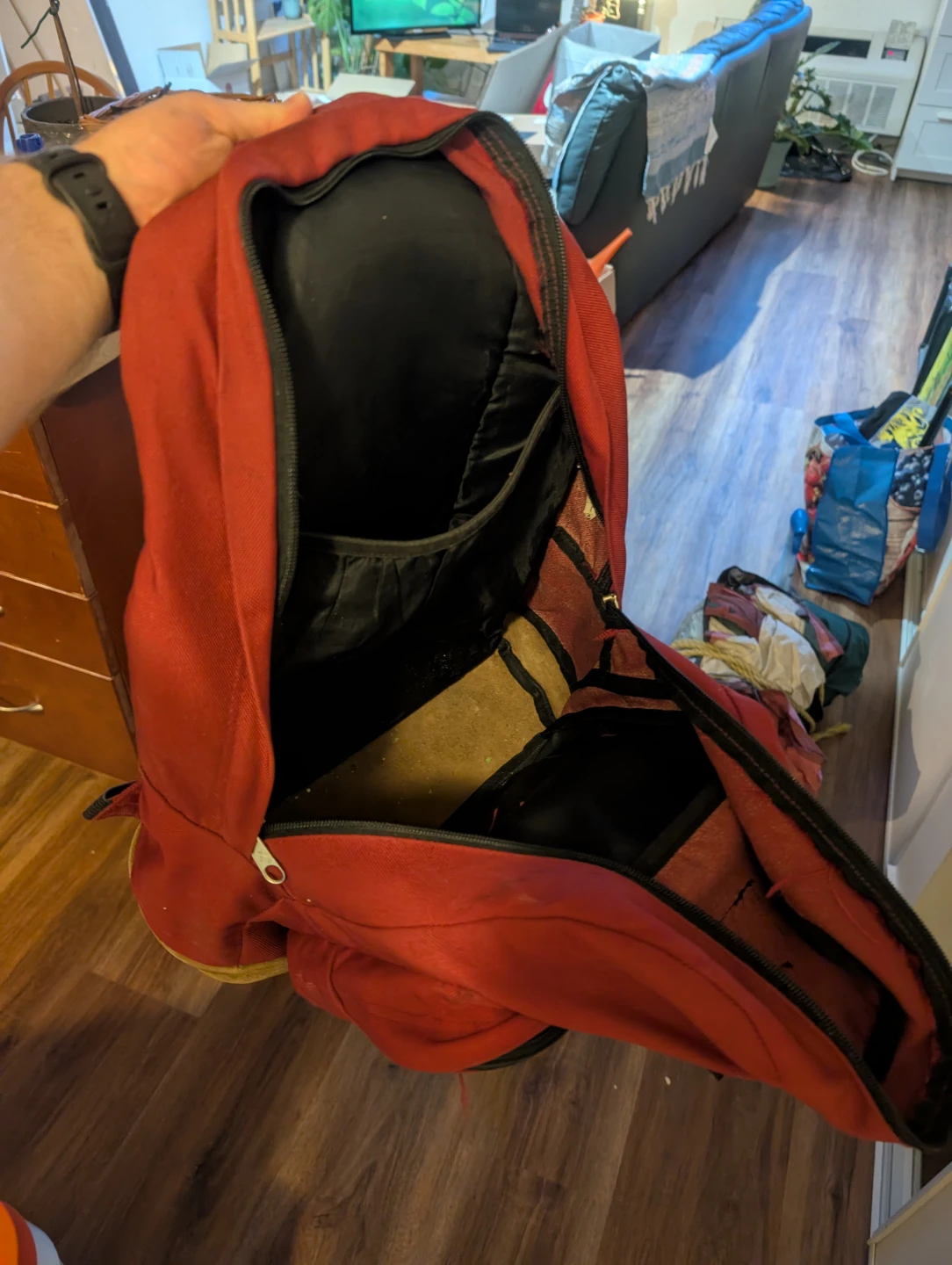 Red Jansport backpack - photo 2