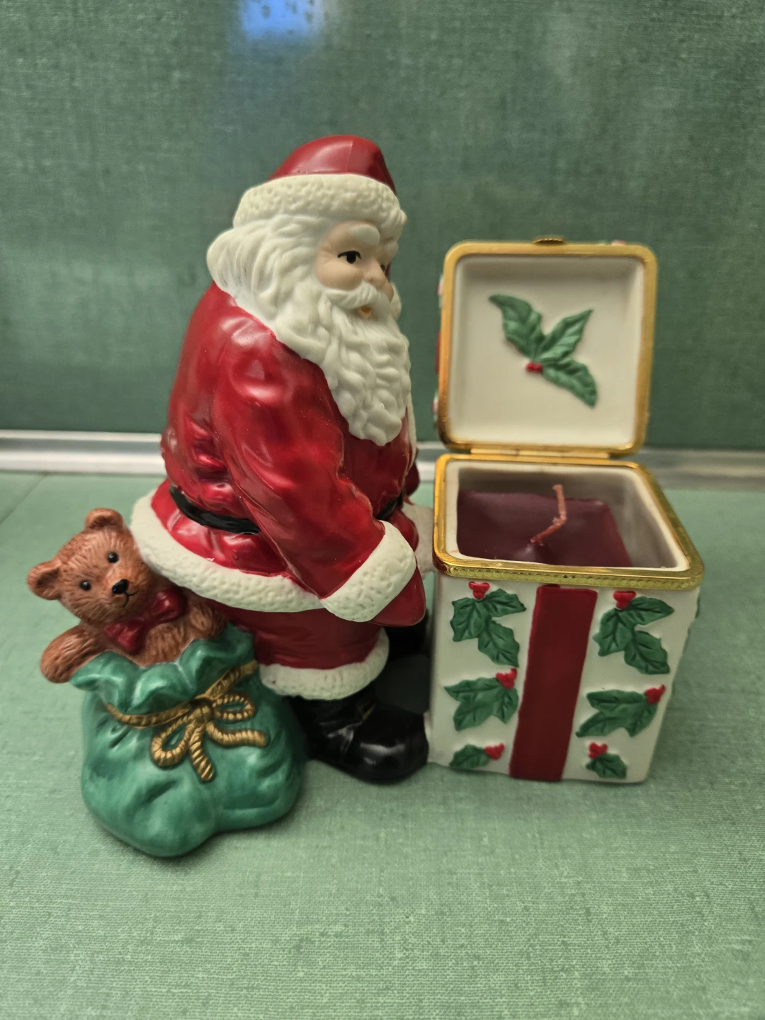 Jolly Santa Votive Holder - photo 3